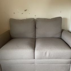 Grey Love Seat Couch