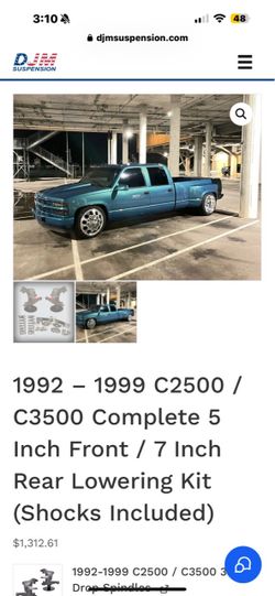 Chevy/GMC C Notch kit