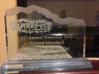 Water fest trophy awarded to Dexter McCluster only 1 made