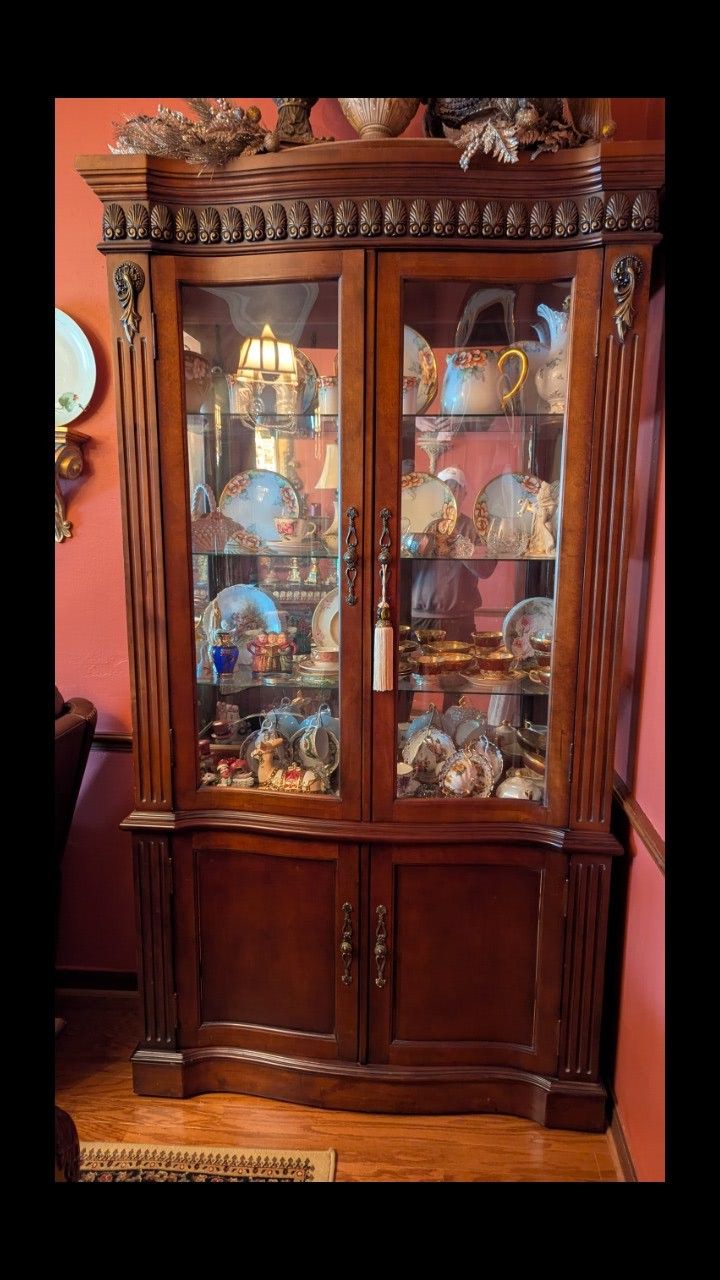 Antique Cabinet Hutch
