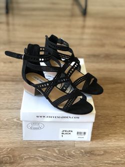 Steve Madden Girls Sandals Size 1