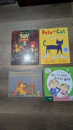 Set Of 4 Hard Cover Children's Books