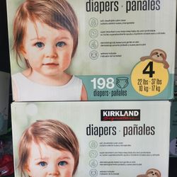 Diapers Kirkland/$35 Each (Cada Caja)