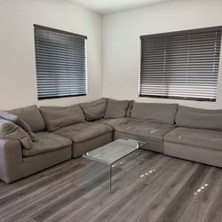 Bobs Furniture Modular Sofa. Cloud Couch Dupe