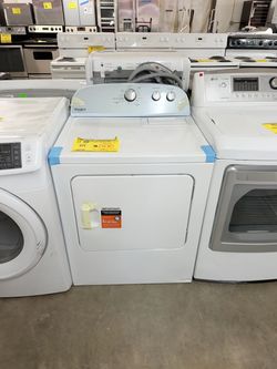 Whirlpool White Top-Load Electric Dryer