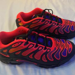 Nike Air Max Plus Drift All Day Men's Size 9 Black/Crimson FD4290-003
