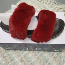 Fur Slippers