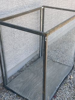 Up For Sale Is A Wel Built Cage For A Few Different Animals We Did It To Help Is