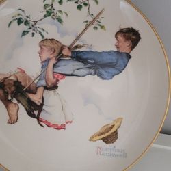 Norman Rockwell Plates