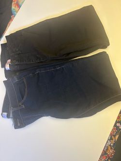 Blk/blue jeans