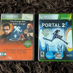 Valve Xbox 360 Duo: The Orange Box & Portal 2 (Platinum Hits) CIB