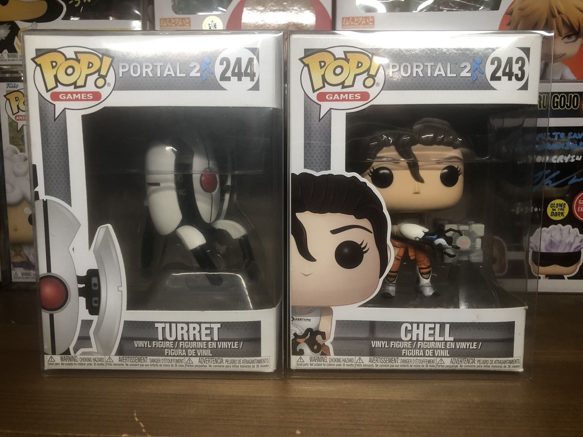 Vinyl Figure Vaulted Rare Portal 2 Funkos