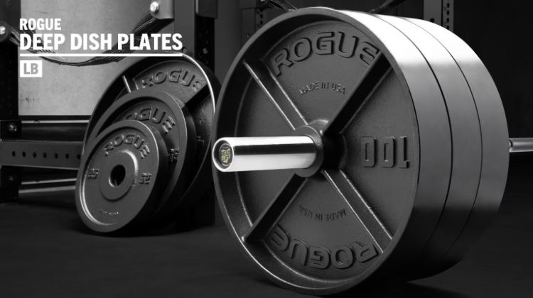 Rogue Plates (Deep Dish)- 355lbs Total