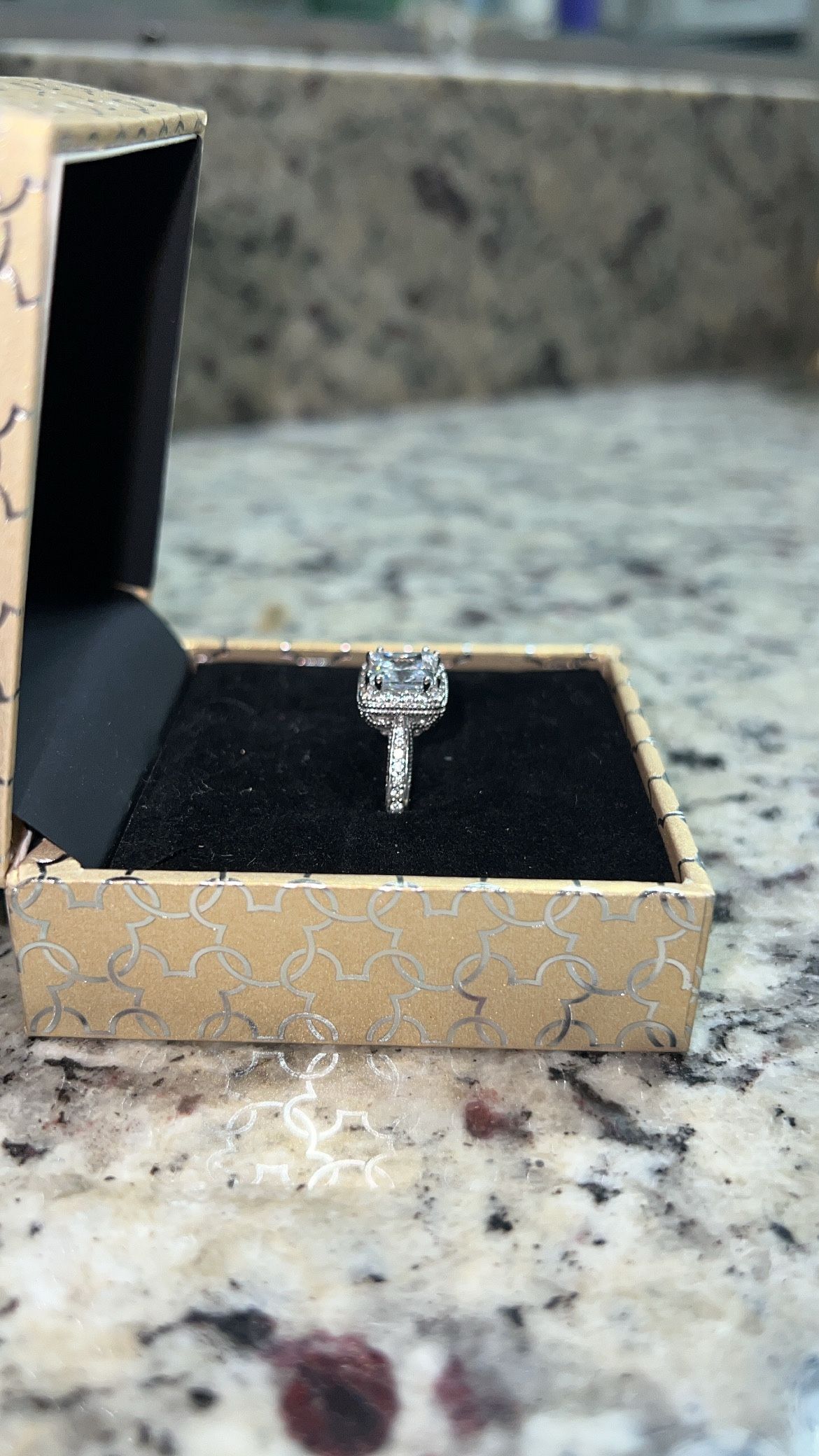 2 Carat 14k White Gold Diamond Engagement Ring