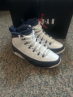 Air Jordan 9 Retro UNC University Blue 2019 Size 8.5 With Box