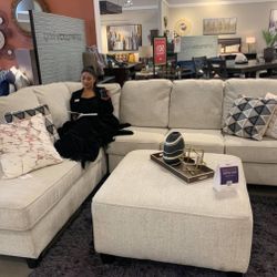 Abinger Natural LAF AND RAF Sectional & Couch Sofa 