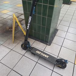 GOTRAX G2Plus Foldable Electric Scooter for Adult Teens Age of 8+ with 6" Tires, 200W 12mph, Gray