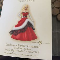 Barbie Ornament 2007 Edition