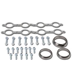 V8 Exhaust Header Gasket and Hardware Set - GKTSET-CA07-48-53L