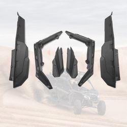 KEMIMOTO Can-Am Maverick X3 Fender Flares & Mud Guards B0103-00201 - New