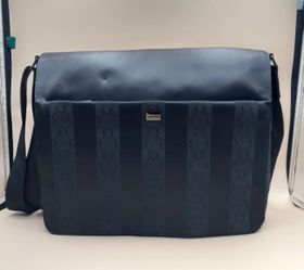 OROTON Black Companion Messenger Laptop Bag