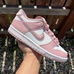 Nike Dunk Low Pink Velvet (Size 5Y)