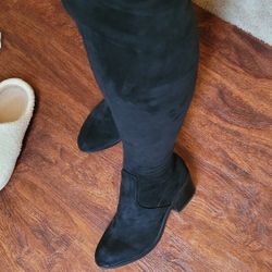 Black Long Boots 