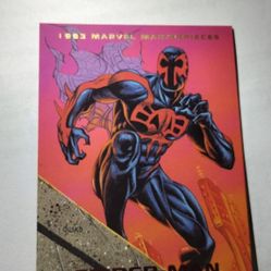 1993 Spider Man 2099, Marvel Masterpiece, Skybox Trading Card # 41