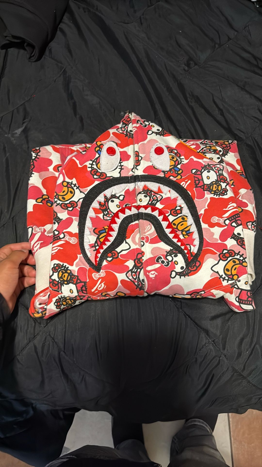 BAPE HOODIE HELLO KITTY