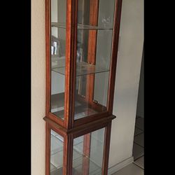 Antique Curio Cabinet 