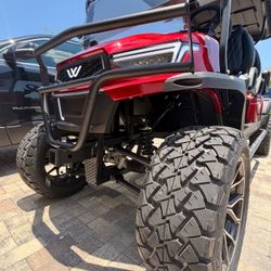 LIFTED & LOADED! Gorgeous, Ruby Red Metallic Whisper W7-XL For Sale!