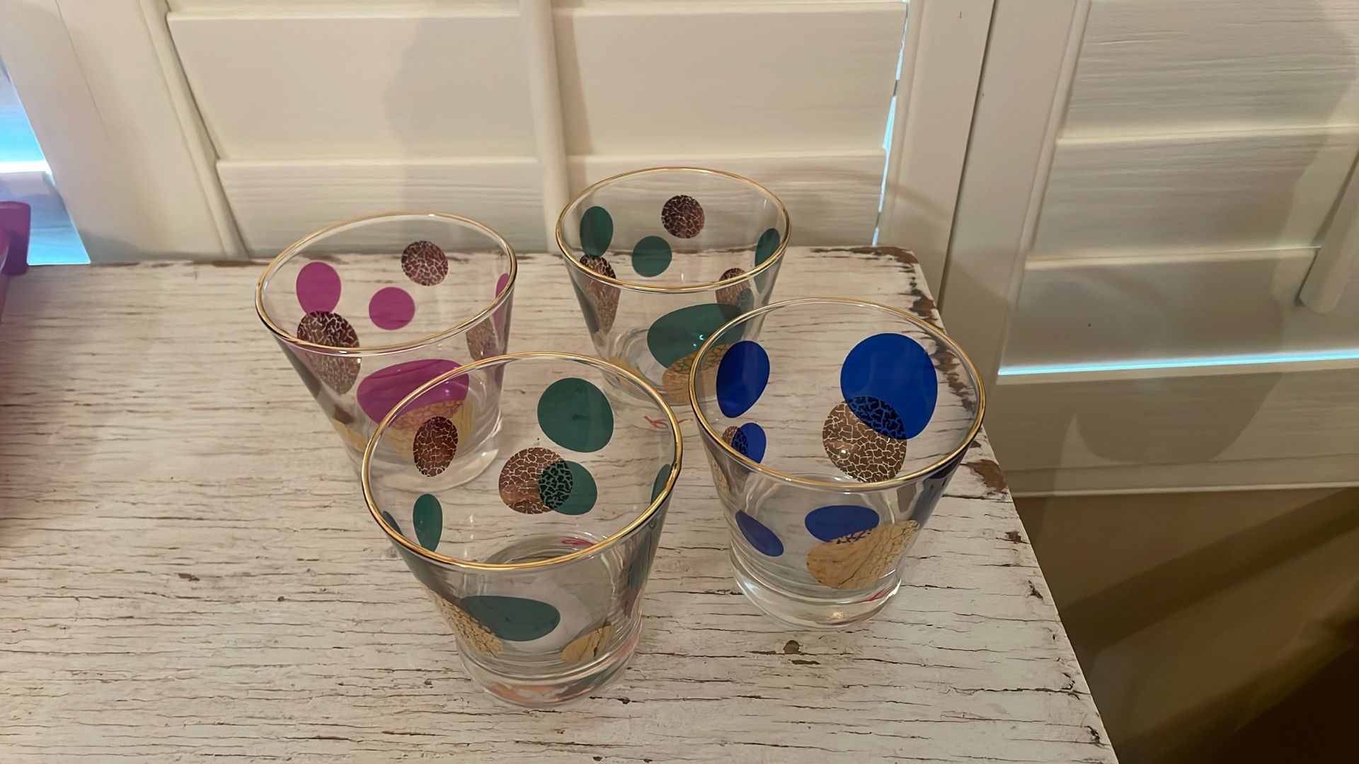 Russel Wright Eclipse Glasses, Vintage (4)