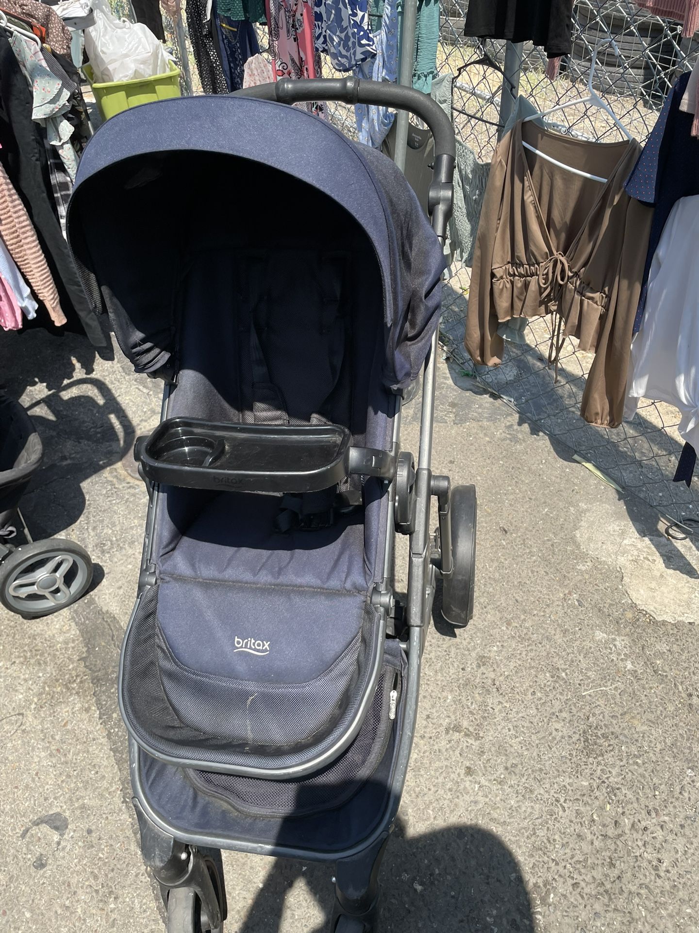 Blue Stroller