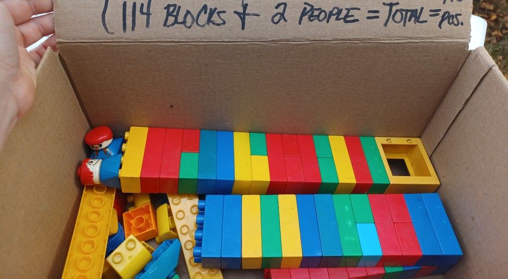 Vintage LEGO's Multi-colored Like New Condition