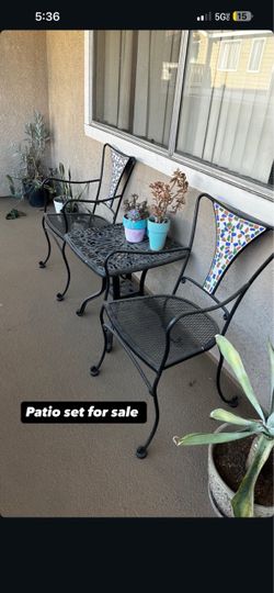 Patio set