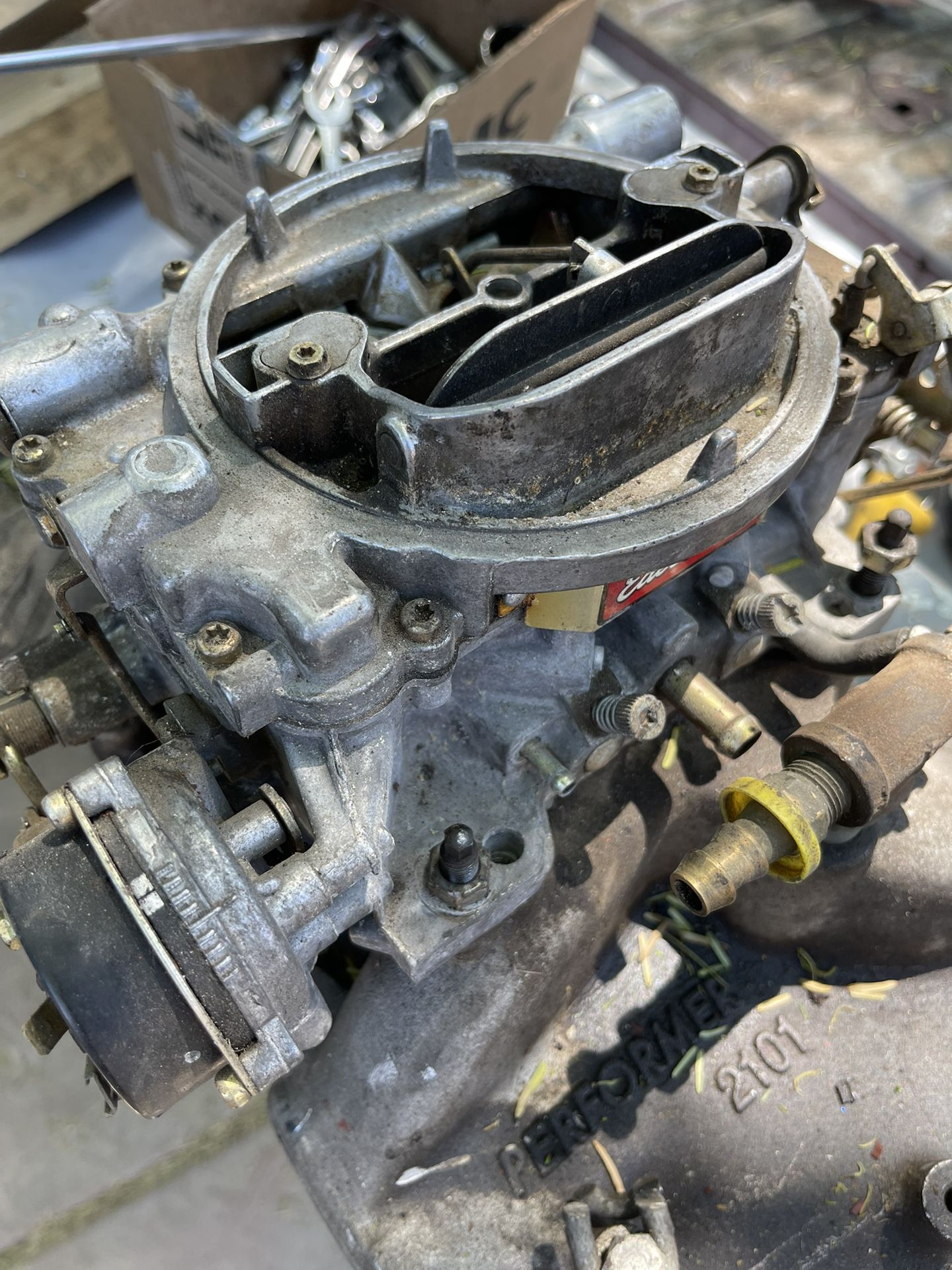 Edelbrock Intake And Carburetor 