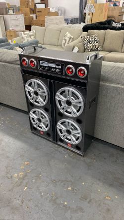 New DJ Speakers Karaoke Setup Sound System Great Present Was $899 Now $200