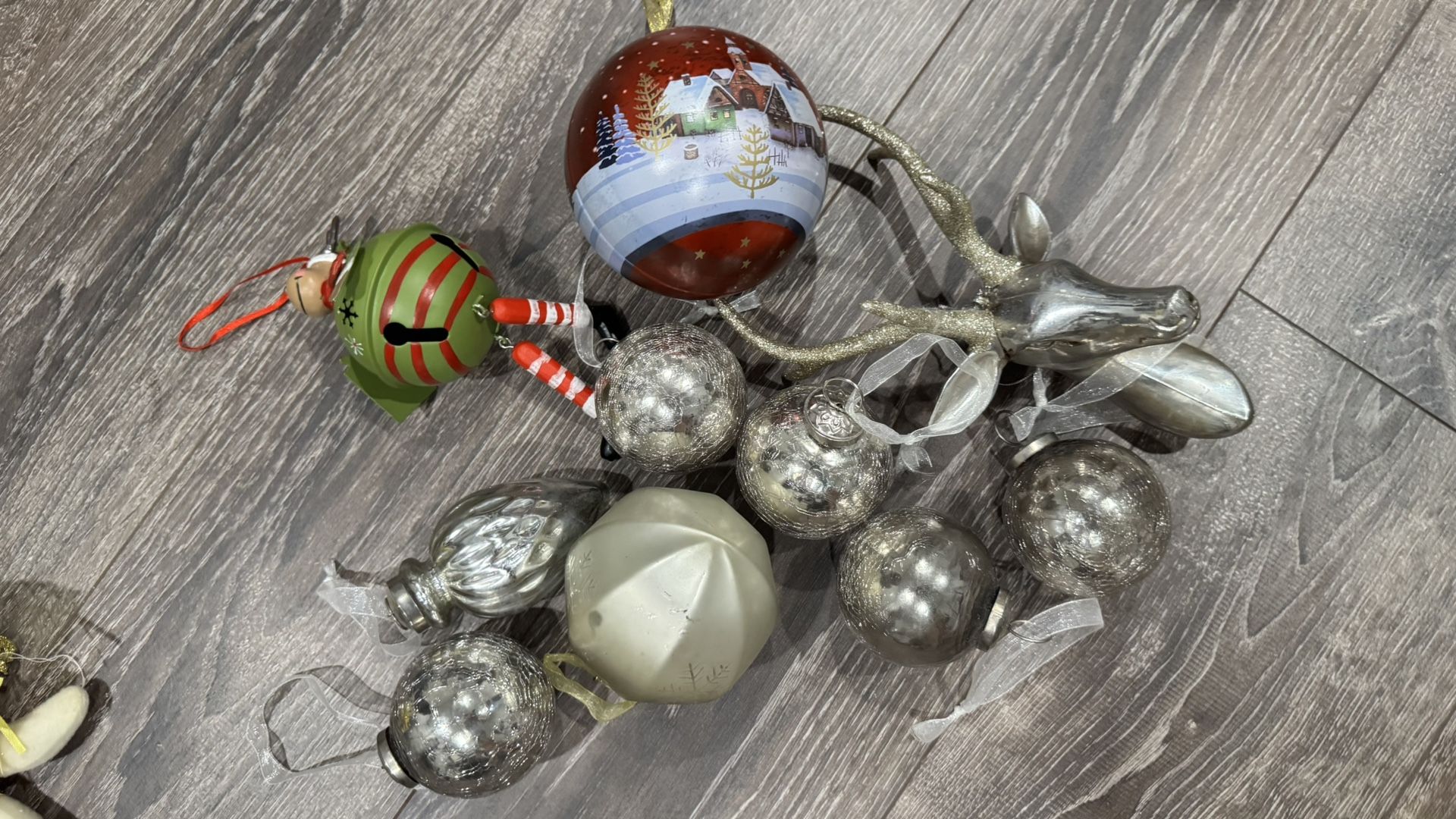 Glass Christmas Tree Ornaments