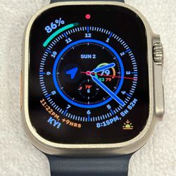 Apple Watch Ultra 2 w  Ocean and Orange Bands, Titanium Bracelet & More