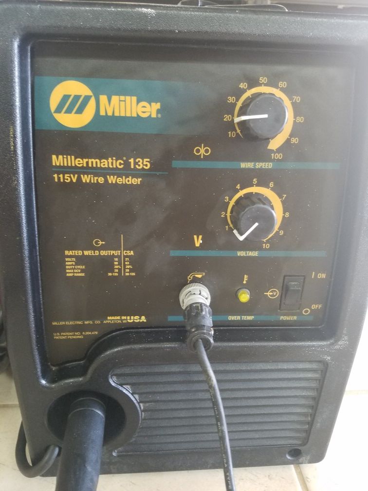 Miller Millermatic 135 Mig Welder for Sale in Rialto, CA OfferUp