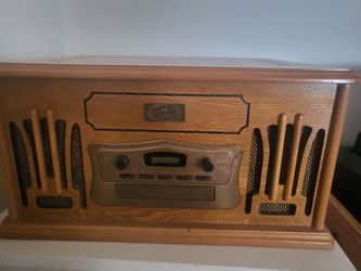 Record Player And Vinyl Records