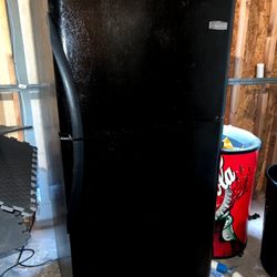 Black Frigidaire Refrigerator 