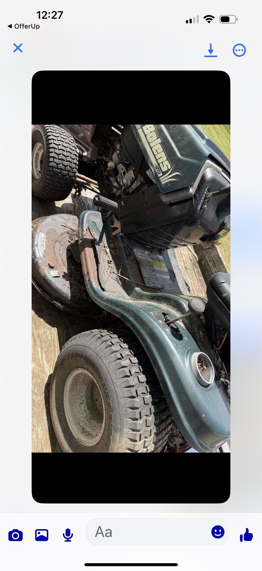 200 Mower You Fix It