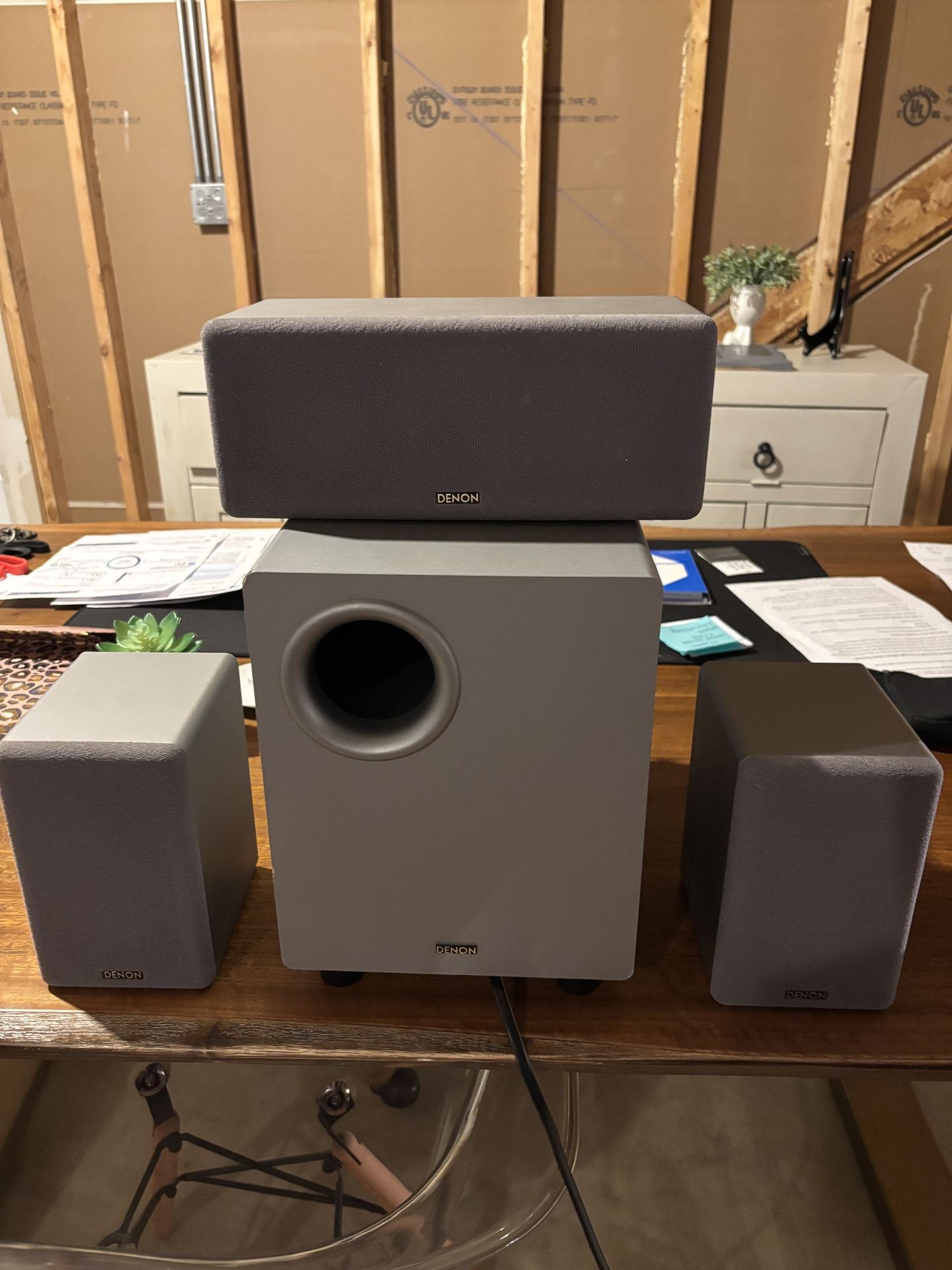 Denon home theater system 3.1