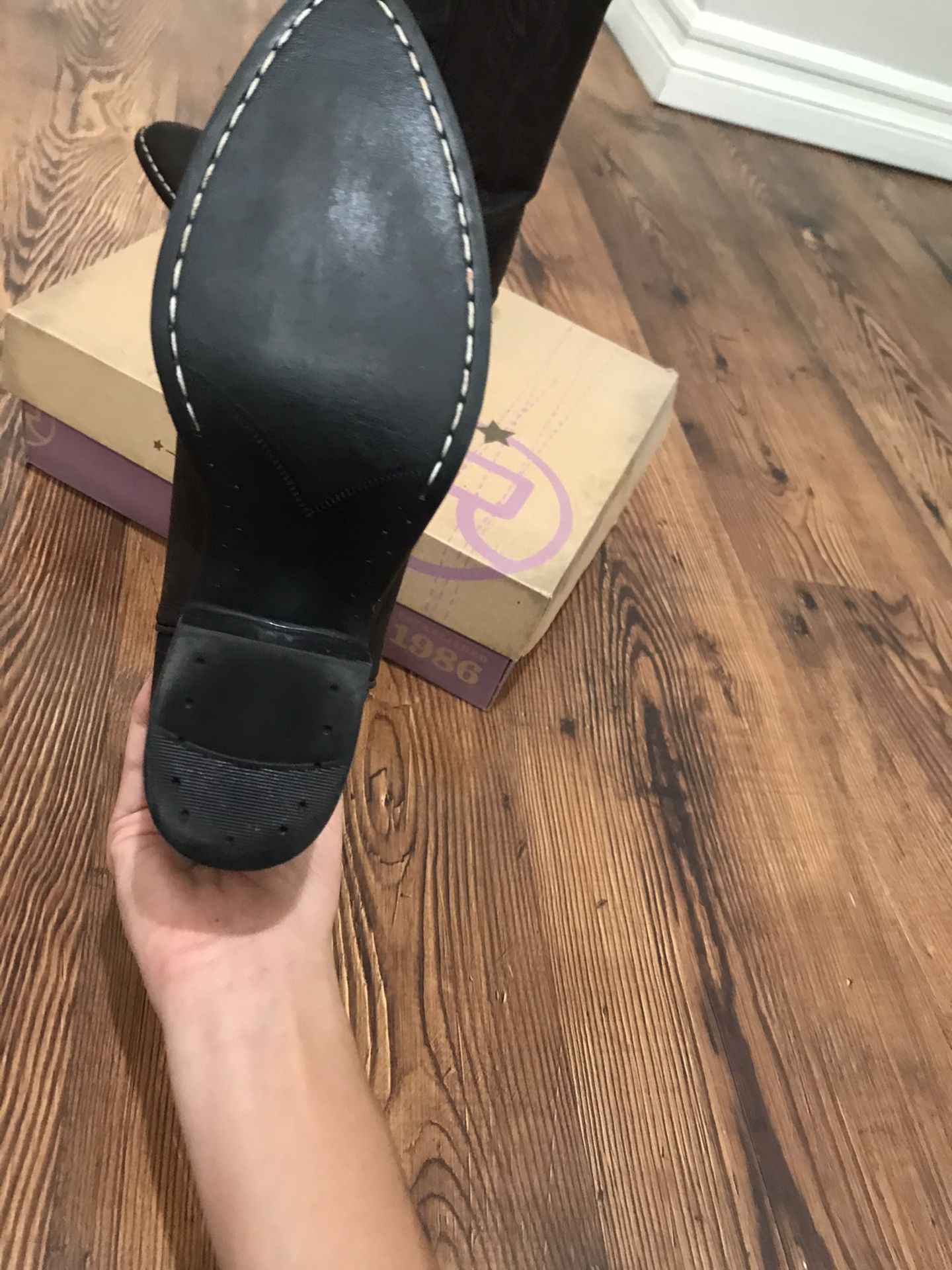 Cowboy boots girls size 10 kids