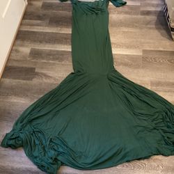 Maternity Green Dress