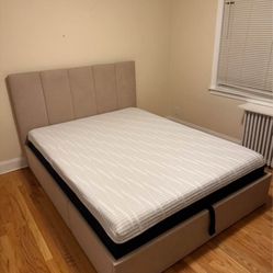 Queen Bed Frame With Storage