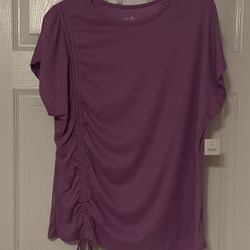 Brand New Ruched Tops Sizes S-M-1X-2X & 3X $5.00 Each