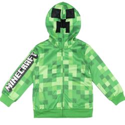 Authentic Minecraft Creeper Fleece Jacket