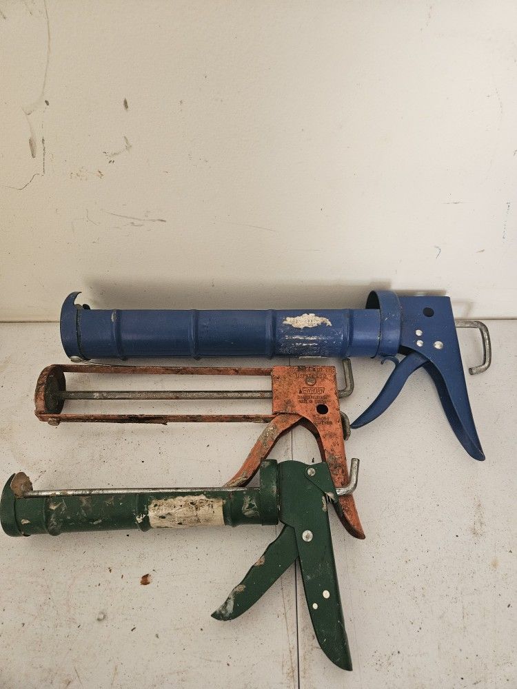 Assorted Caulking Guns